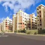 شقه للبيع كمبوند في حدايق اكتوبر ارضي بحديقه خاصه