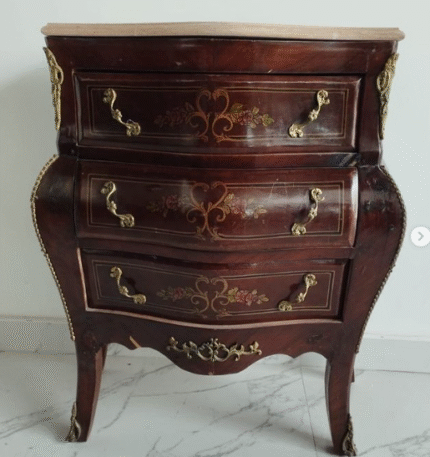 Antique Wooden Table with 3 draws