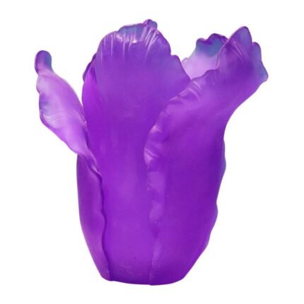 Antique Flower Vase Big Purple color