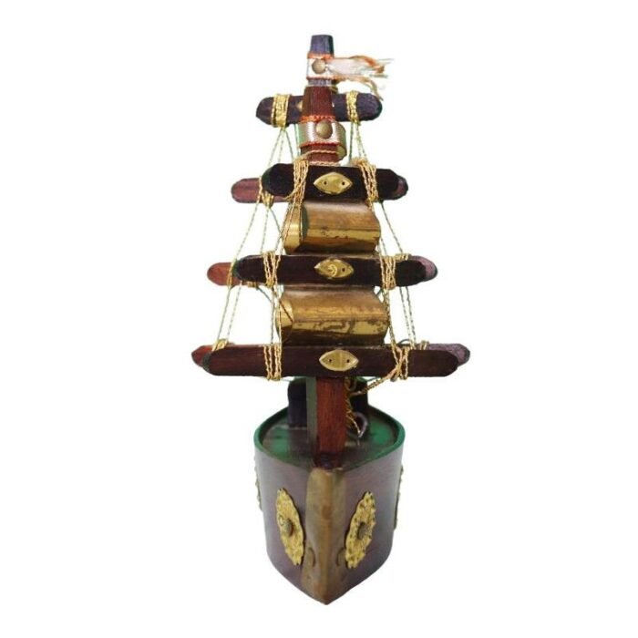 ⁦Antique Vintage Household Handmade wooden boat⁩ - الصورة ⁦2⁩