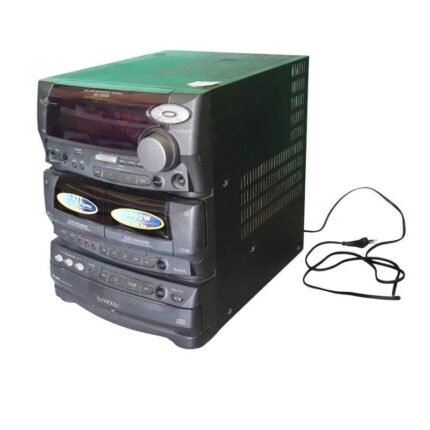 Antique Cassette Player 3 Pc Amplifier & Speakers