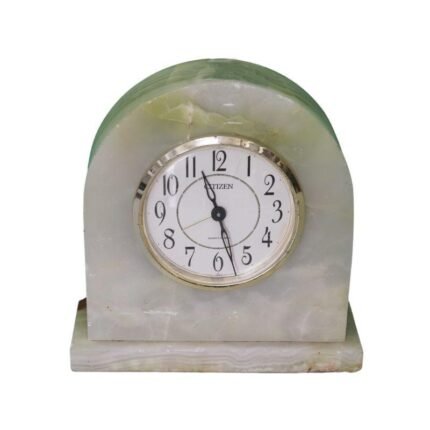 Antique Table Clock Stone