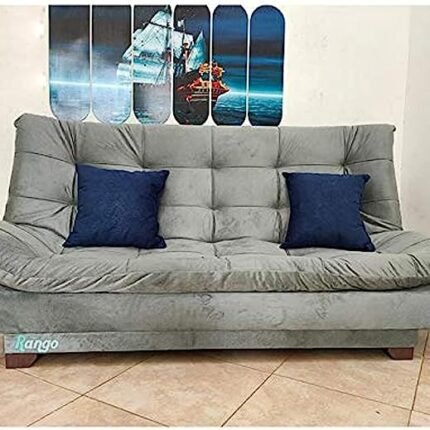 كنبة سرير رمادي من رانجو