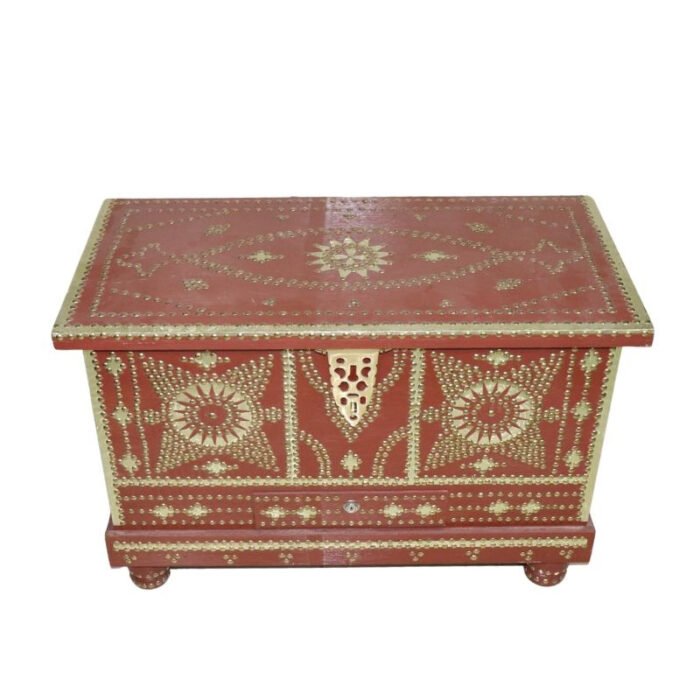 ⁦ANTIQUE MANDOOS (HERITAGE WOODEN BOX) BIG⁩ - الصورة ⁦1⁩