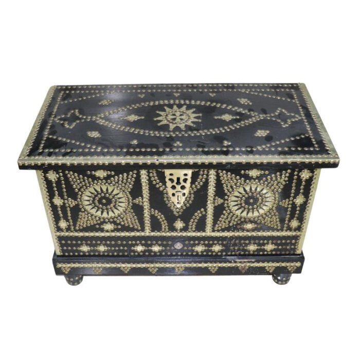 ⁦ANTIQUE MANDOOS (HERITAGE WOODEN BOX) BIG⁩ - الصورة ⁦3⁩