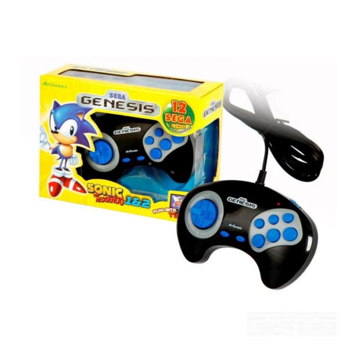⁦AT SEGA GENESIS 12 SEGA GAMES PP2901⁩ - الصورة ⁦1⁩