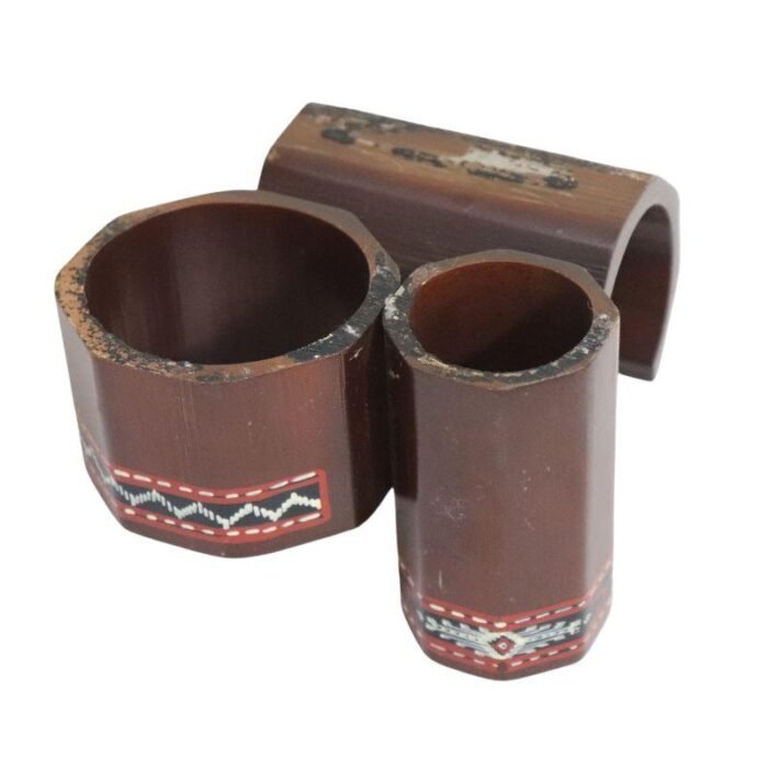 ⁦Antique 3 in 1 Cup Holder⁩ - الصورة ⁦2⁩