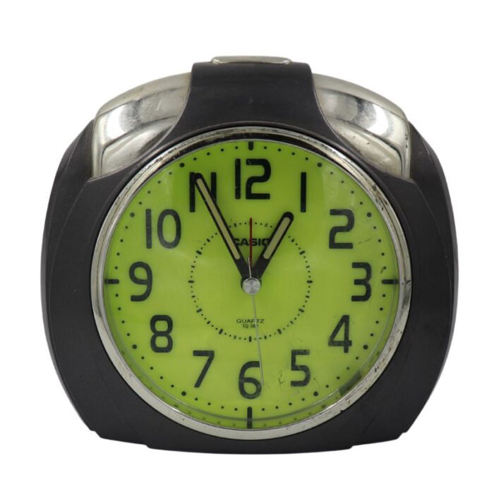 ⁦Antique Casio Quartz TQ-389 Table Clock⁩ - الصورة ⁦1⁩