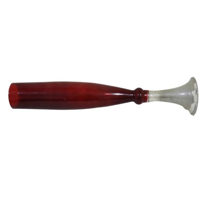⁦Antique Decoration Blown Red Glass Vase⁩ - الصورة ⁦2⁩