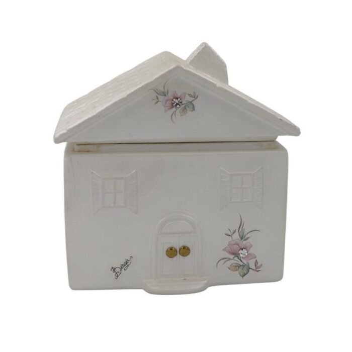 ⁦Antique Decoration Ceramic House Set⁩ - الصورة ⁦1⁩