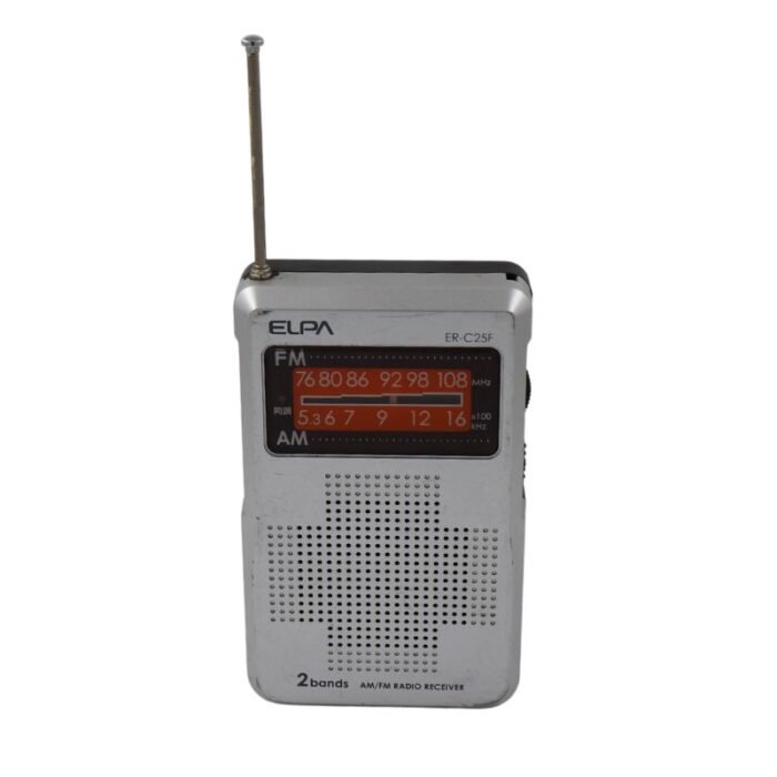 ⁦Antique ELPA ER-C25F AM/FM Radio⁩ - الصورة ⁦1⁩