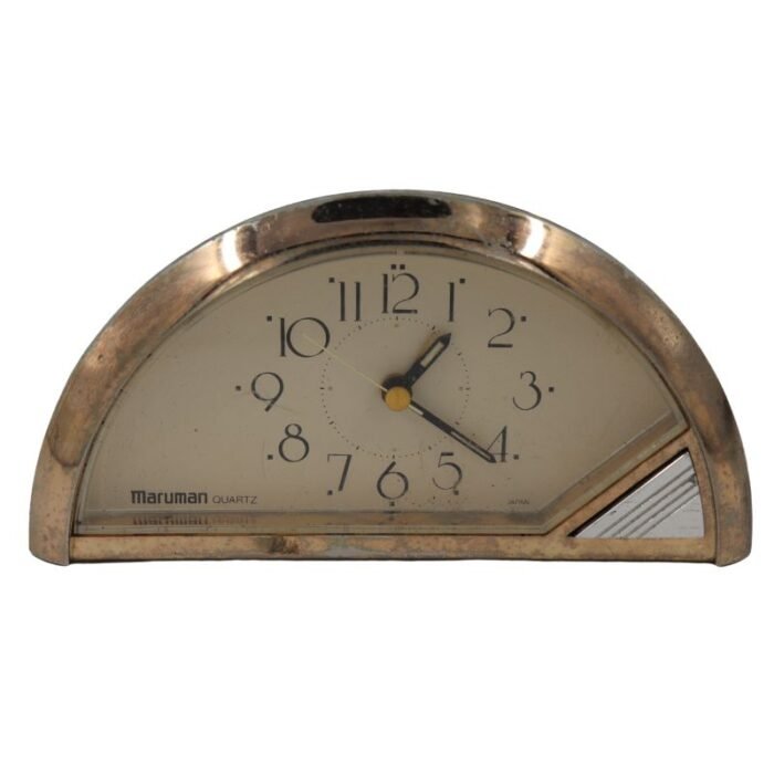 ⁦Antique Maruman Quartz Table Clock⁩ - الصورة ⁦1⁩