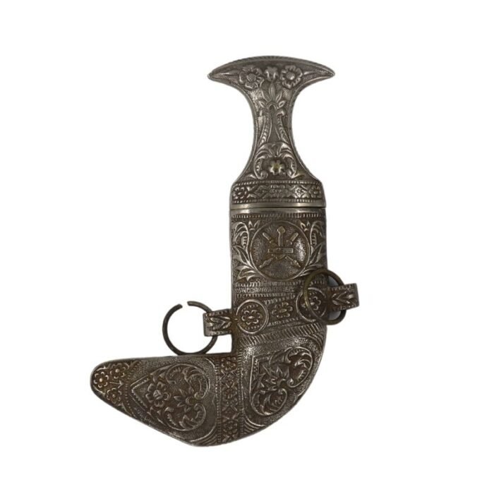 ⁦Antique Omani Khanjar Dagger Silver White Metal⁩ - الصورة ⁦1⁩