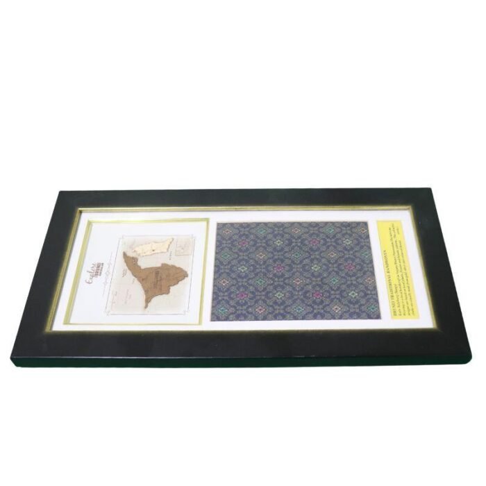 ⁦Antique Photo Frame Brunei Map & Handicraft⁩ - الصورة ⁦2⁩