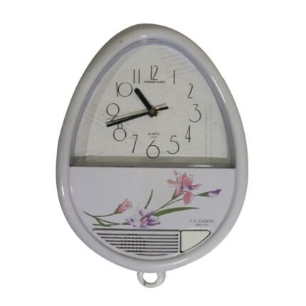 Antique Quartz Egg Shape Wall Clock