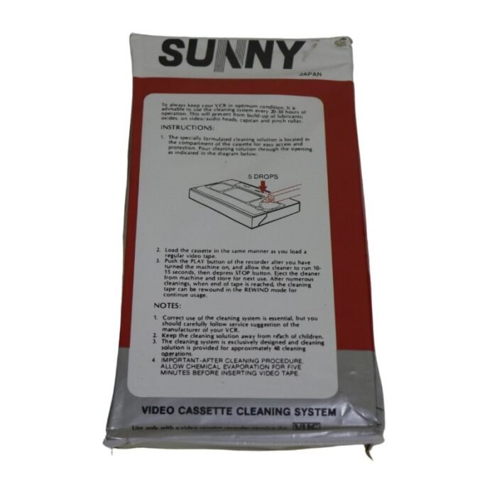 ⁦Antique Sunny Video Cassette Cleaning System⁩ - الصورة ⁦2⁩