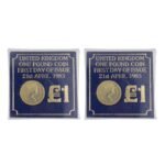 Antique United Kingdom One Pound Coin First Day Of Issue 21st April 1983