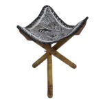Antique Zippra Skin Wooden Chair