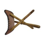 Antique Zippra Skin Wooden Chair - الصورة 3