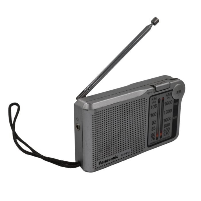⁦Antique old Panasonic RF- P155 portable radio⁩ - الصورة ⁦2⁩