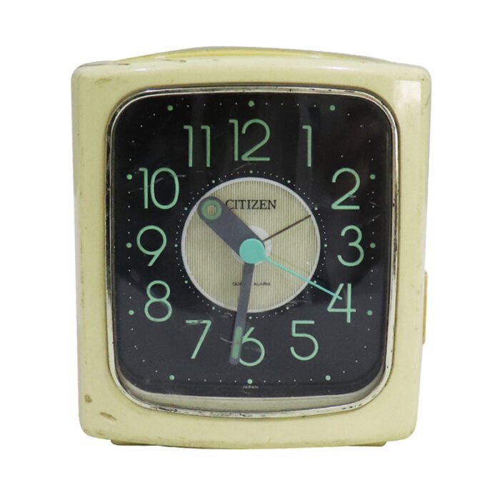 ⁦Antique old citizen blastic alarm clock small size⁩ - الصورة ⁦1⁩