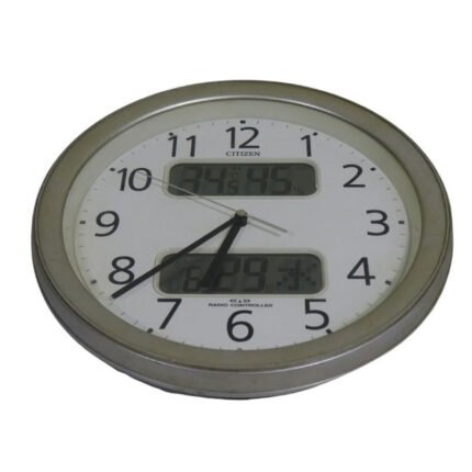 Antique old citizen digital wall clock