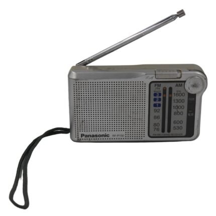 Antique old panasonic p150 radio small silver color