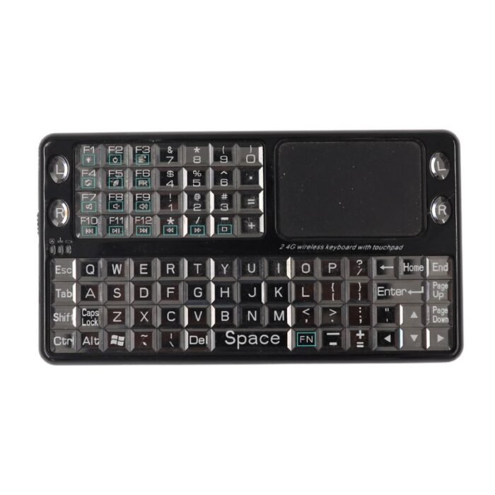 ⁦Antique old wireless keyboard black⁩ - الصورة ⁦1⁩
