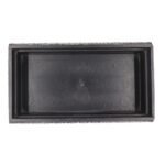 Antique old wooden bowel silver and black - الصورة 3