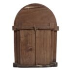 Antique old wooden window with islamic drows - الصورة 2