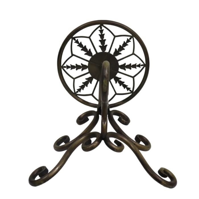 ⁦Antique round brass base⁩ - الصورة ⁦5⁩
