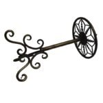 Antique round brass base - الصورة 7