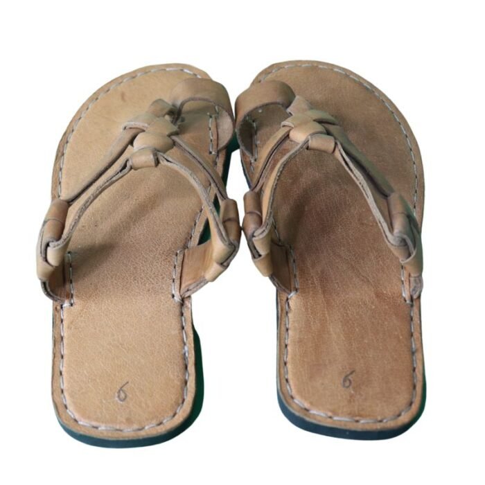 ⁦Antique shoes brown sandal⁩ - الصورة ⁦1⁩