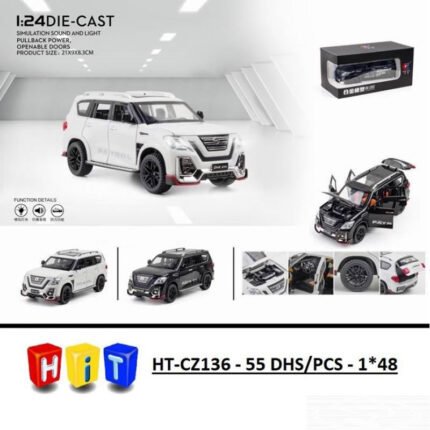 CHE ZHI HT CZ136 DIE CAST PATROL CAR TOY