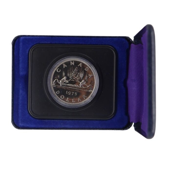 ⁦Canada 1975 Dollar Coin⁩ - الصورة ⁦1⁩