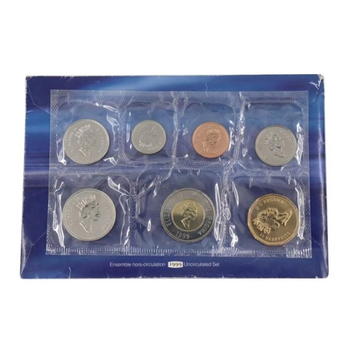 ⁦Canada Ensemble hors-criculation 1999 Uncirculated set⁩ - الصورة ⁦3⁩