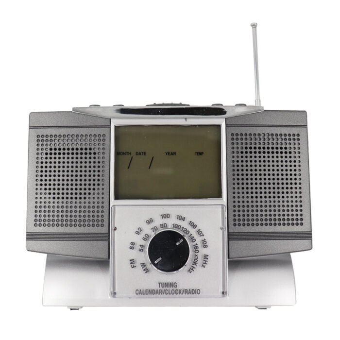 ⁦JEC CLR-554 Digital Clock/Alarm Radio With MW/FM⁩ - الصورة ⁦1⁩