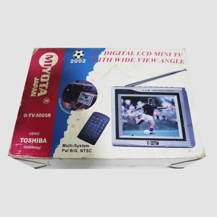 MIYOTA O-TV-5005R 5" DIGITAL LCD MINI TV WITH WIDE VIEW ANGLE