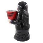 Mother Incense Burner Censer Wearing Black Abaya and Traditional Custom - الصورة 3