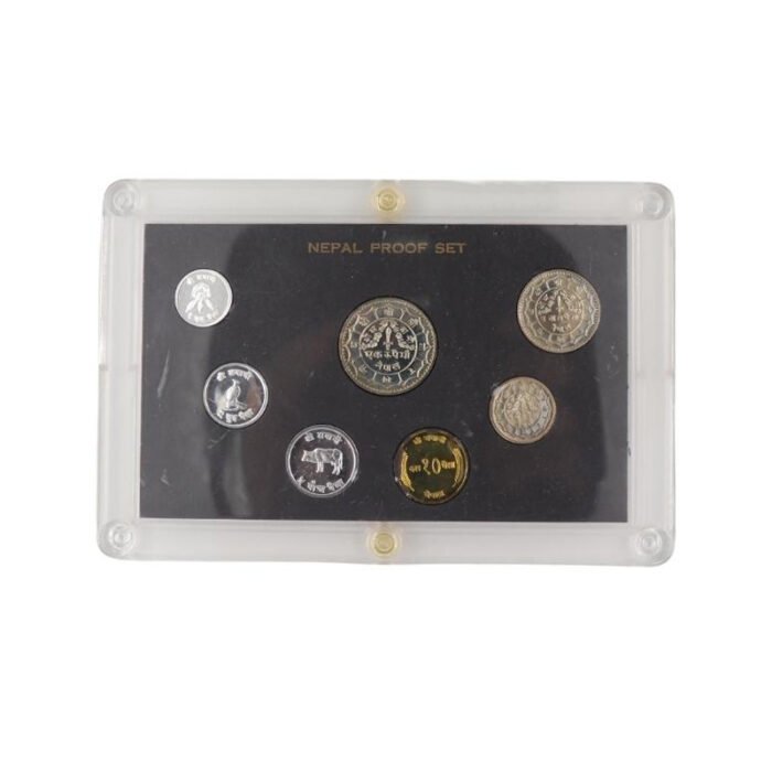 ⁦Nepal 1974 Coins⁩ - الصورة ⁦2⁩