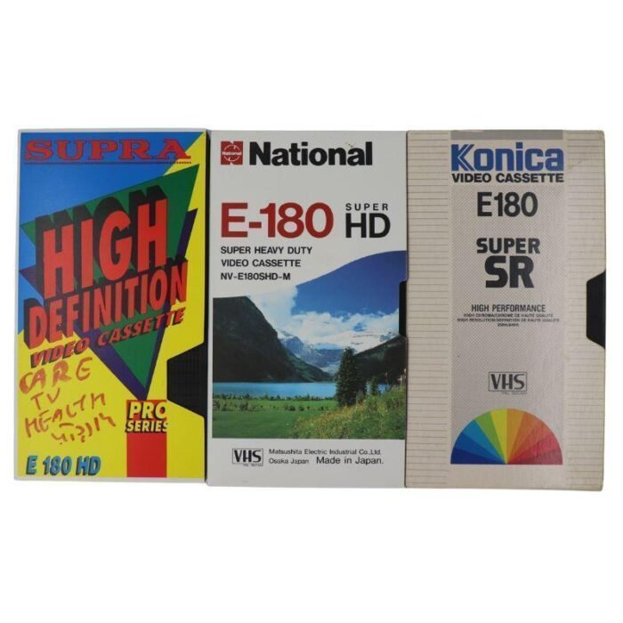 ⁦Old VHS cassatte set 3pc⁩ - الصورة ⁦10⁩