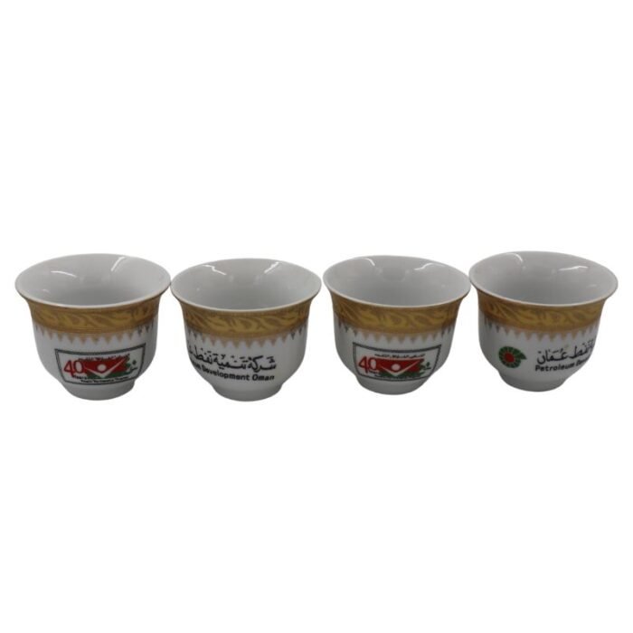 ⁦PDO Coffee Cup Set 4pc⁩ - الصورة ⁦2⁩