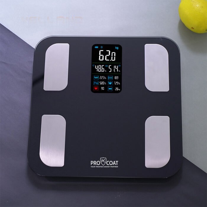 ⁦PROCOAT G1914B SMART BODY FAT SCALE VA SCREEN DISPLAY⁩ - الصورة ⁦2⁩
