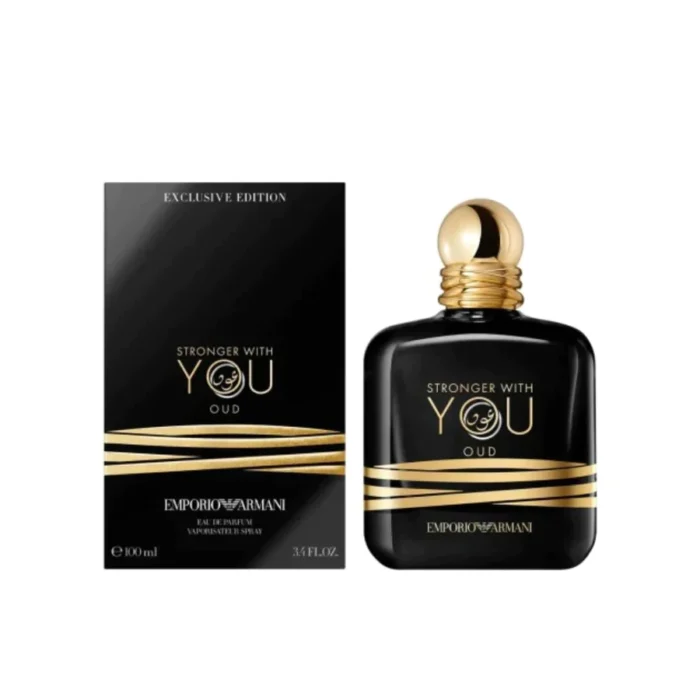 ⁦Emporio Armani Stronger With You Oud Eau De Parfum For Men 100ml⁩ - الصورة ⁦1⁩