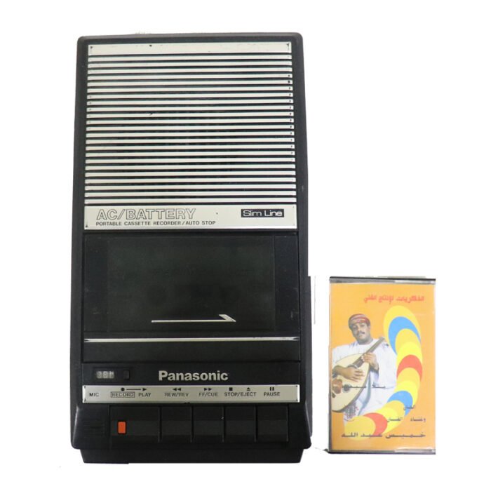 ⁦Panasonic Slim Line Taperecorder with Cassette⁩ - الصورة ⁦1⁩
