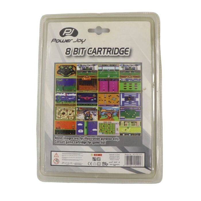 ⁦Power Joy 8 Bit Cartridge TV Games⁩ - الصورة ⁦2⁩