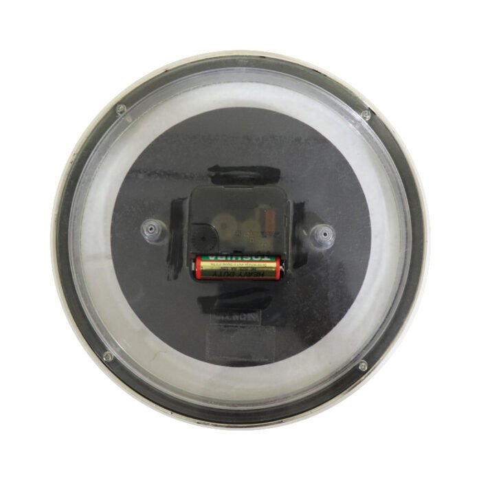 ⁦QUARTZ ROUND CLOCK⁩ - الصورة ⁦2⁩