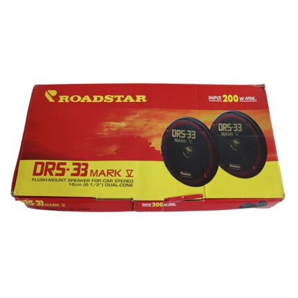 ROADMASTAR DRS-33 MARK V FLUSHMOUNT SPEAKER FOR CAR STEREO