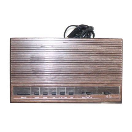 Radio Clock Wooden