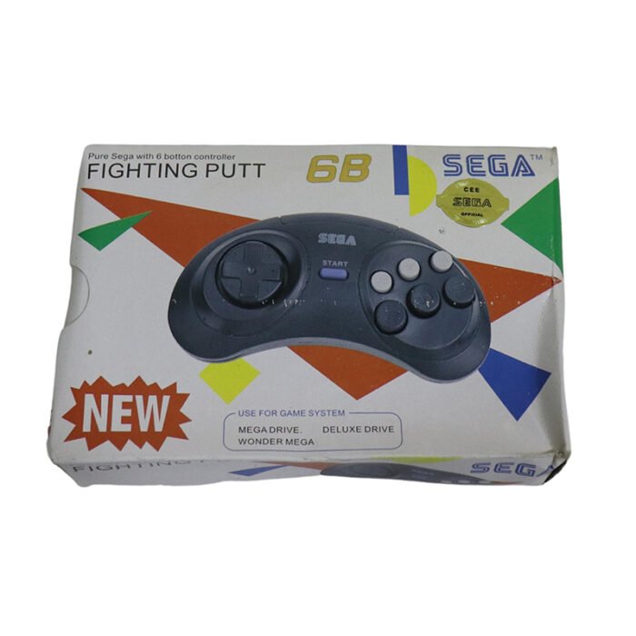 ⁦SEGA NEW 6B FIGHTING PUTT PURE SEGA WITH 6 BOTTON CONTROLLER⁩ - الصورة ⁦1⁩